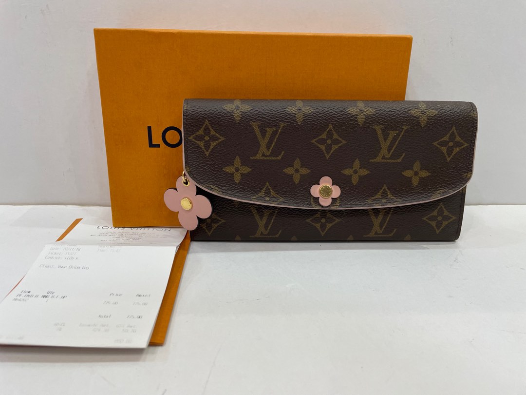 Louis Vuitton Emilie Rouge Monogram Wallet