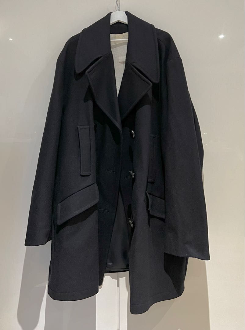 Maison Martin Margiela for HM super-oversized pea coat jacket, 男裝,  外套及戶外衣服- Carousell