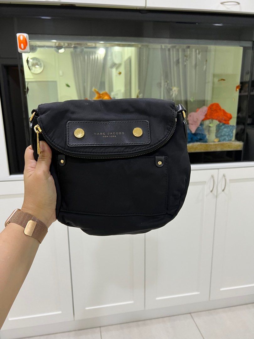 Marc Jacobs Canvas Mini Natasha Crossbody Bag Women s Fashion