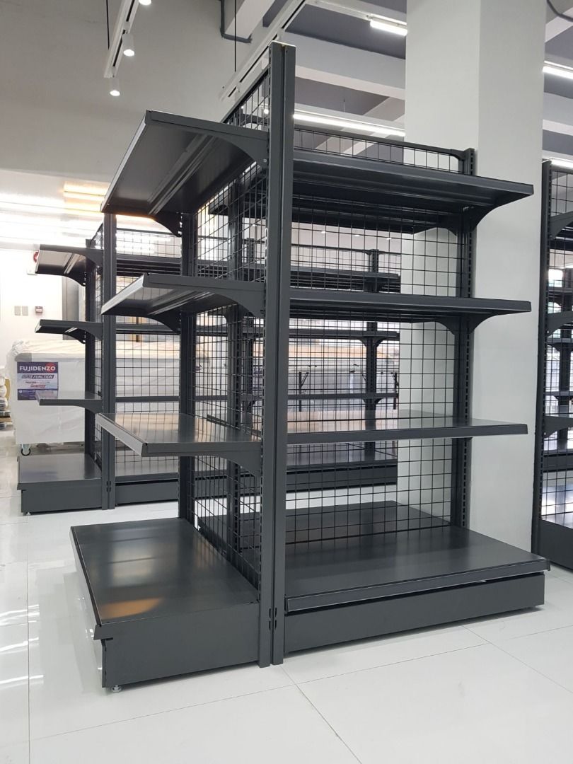 Metal Shelve - Gondola Racks for Store Convenience grocery, Furniture ...