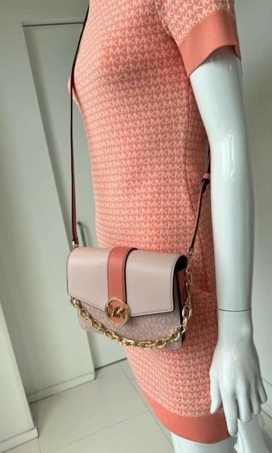 Michael Kors, Bags, Michael Kors Carmen Small Flap Xbody Sherbert Multi  Color