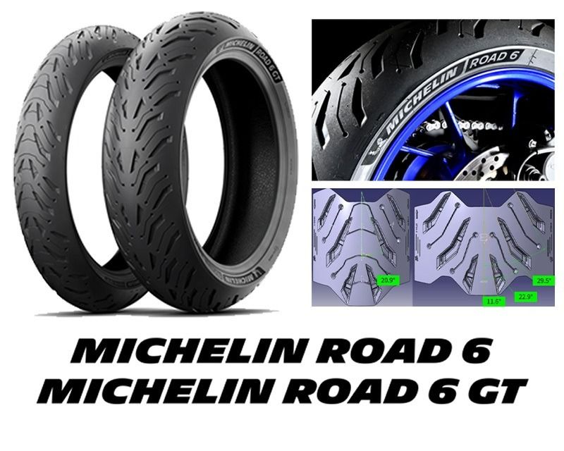 Michelin Pilot Road 6 & GT Series Starting From 475.00 Onwards, Motorcycles, Motorcycle