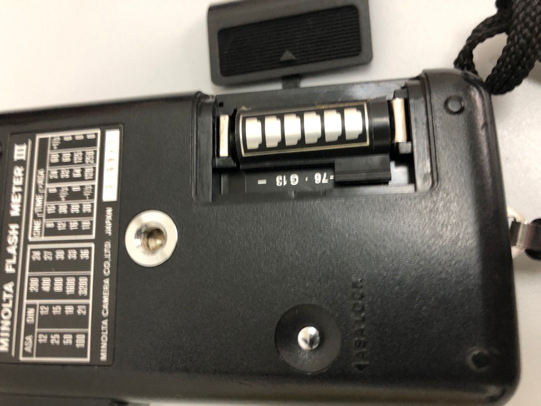 Minolta Flash Meter III Ambient/Flash Light Meter, Photography, Cameras