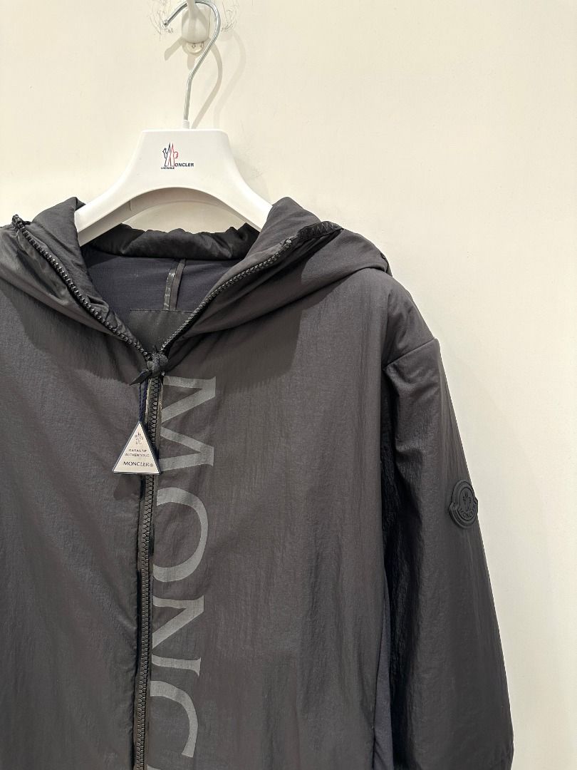 Moncler Ichiro Windbreaker for Men in Black 1A00099-595JJ-999