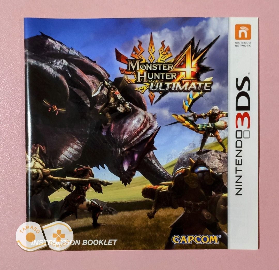 Monster hunter 4 ultimate switch online