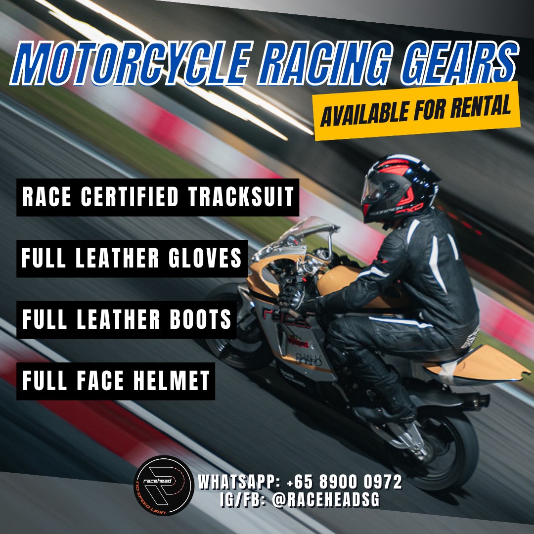 Motorcycle race suit rental deals