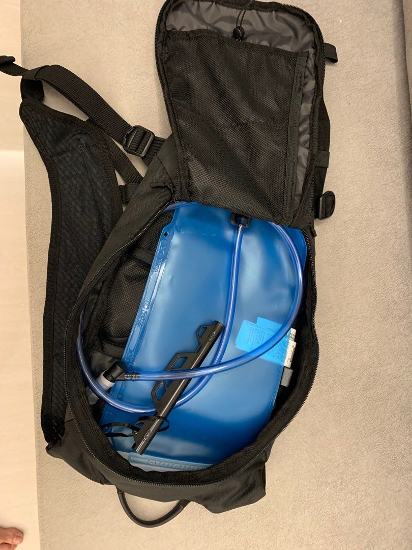 Mountain Bike Hydration Pack Rockrider ST 520 6L 2L Bladder Black