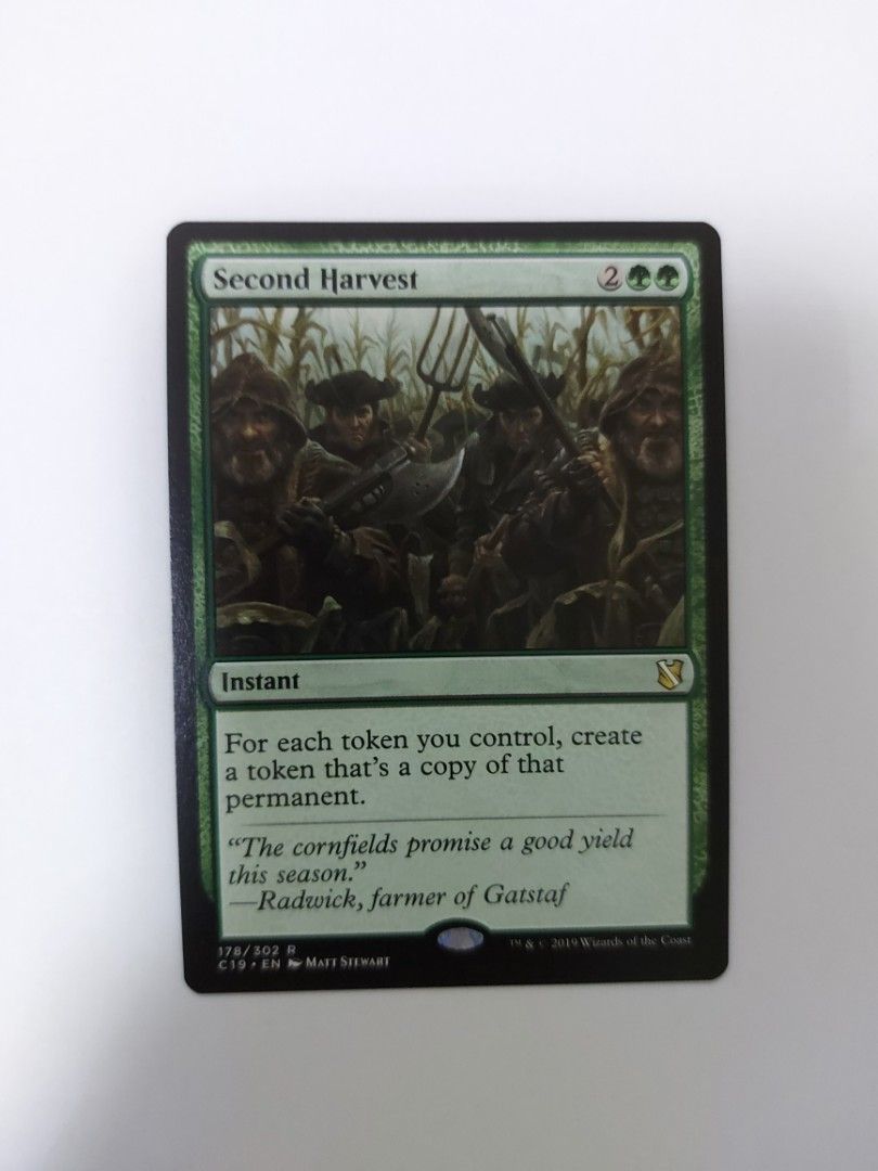 MTG Second Harvest, Hobbies & Toys, Toys & Games on Carousell