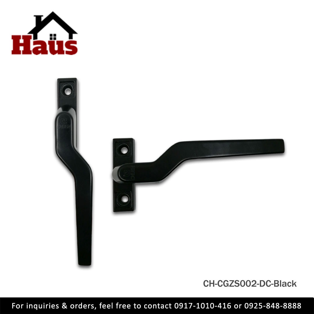 Multi Lock Casement Handle for UPVC Windows CH002 Black Right