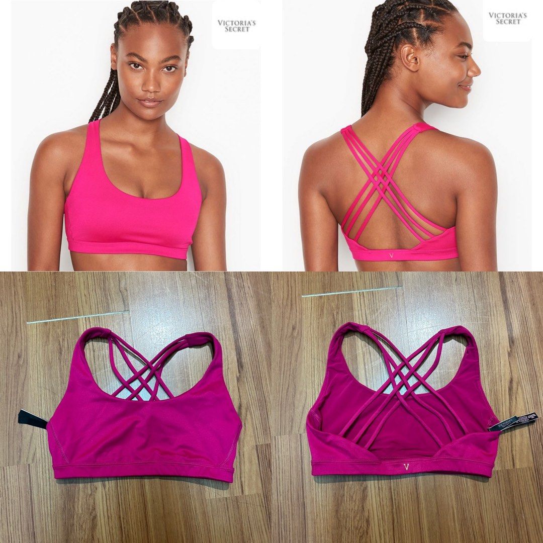 NEW] Victoria's Secret Sports Bra (Pink), Women's Fashion