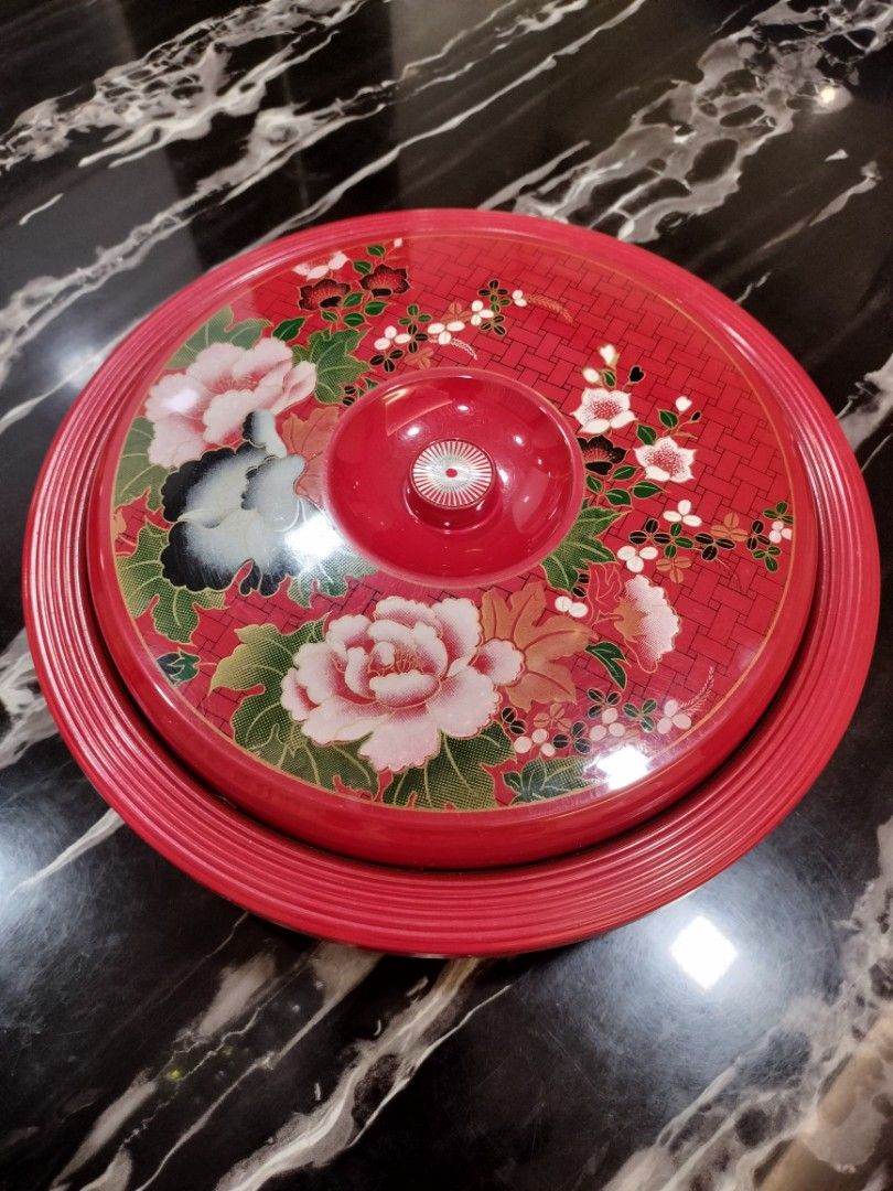 Chinese New Year Tidbits Container, Furniture & Home Living