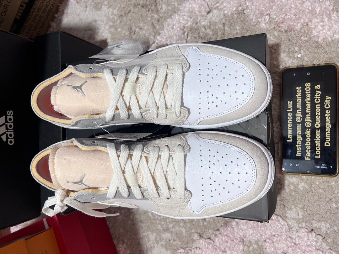 Nike Air Jordan 1 Low SE Craft - Phantom (Category: Sneakers) located in Quezon City. Submitted by irenemaex (Listing ID 1209129602, Image 2). Description: Air Jordan 1 Low SE Craft - Phantom Brand New - Japan release Location: QC Size: 10 US Men Price: 8500 only.