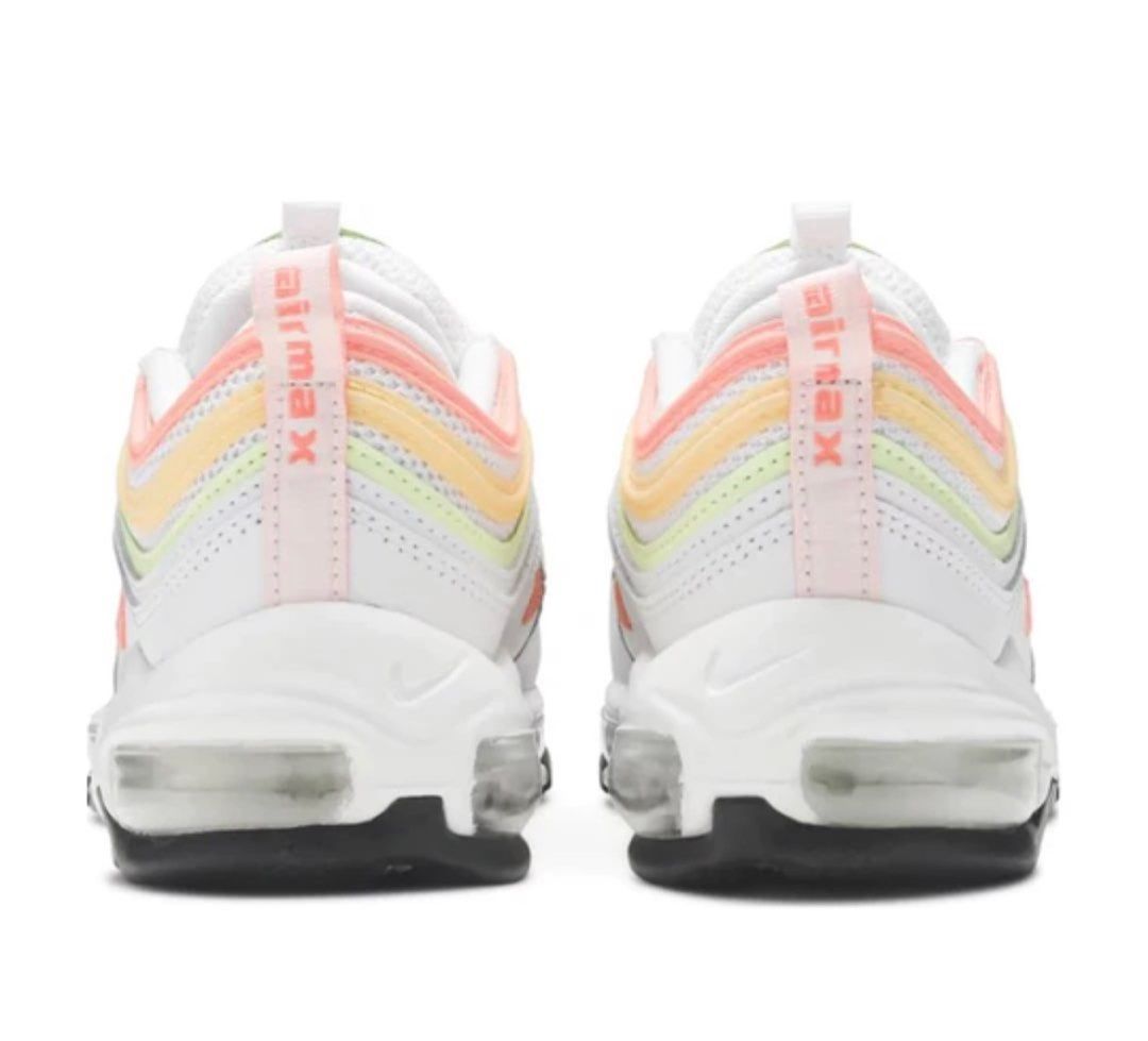 Nike Air Max 97 Essential White/Atomic Pink Women's Shoes, Size: 9.5