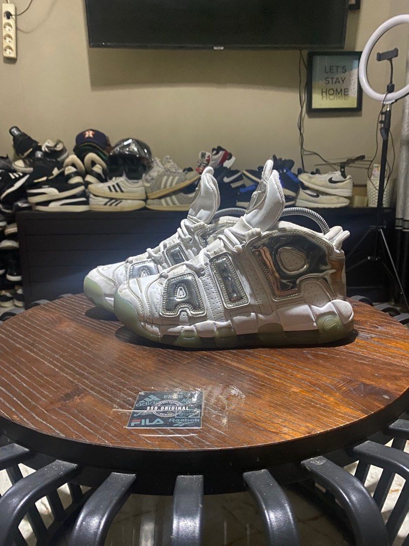 nike air more uptempo chrome white