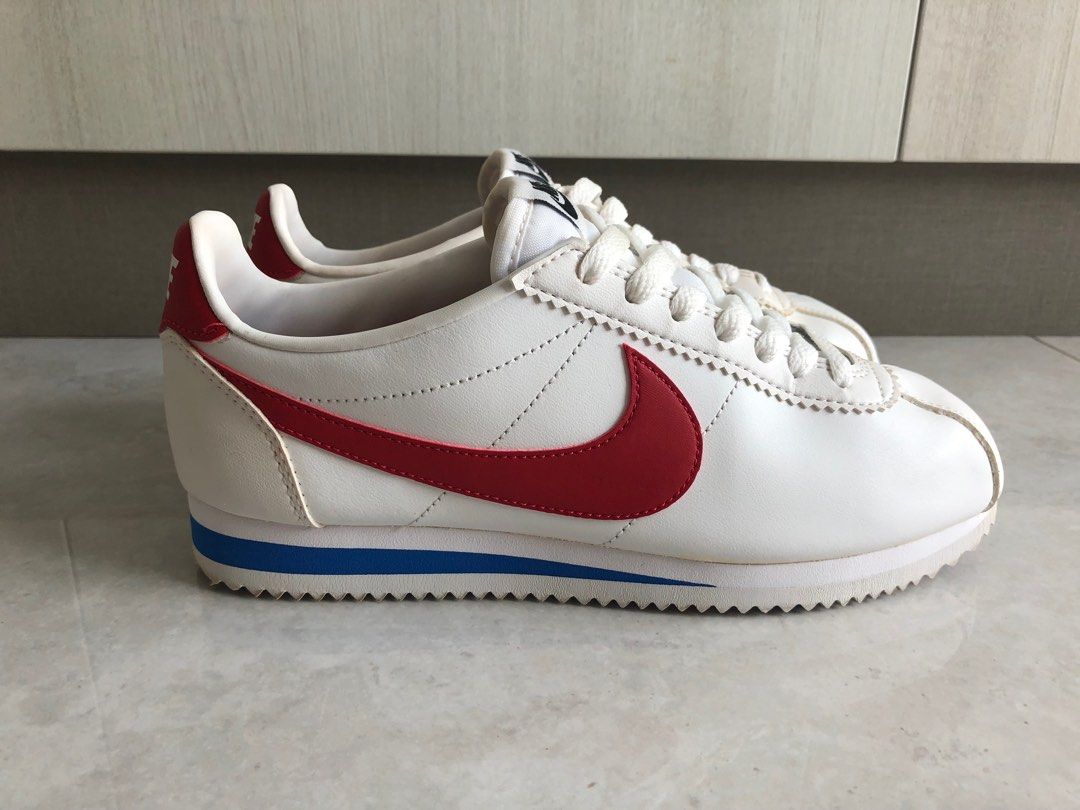 Nike Wmns Classic Cortez Leather White Red
