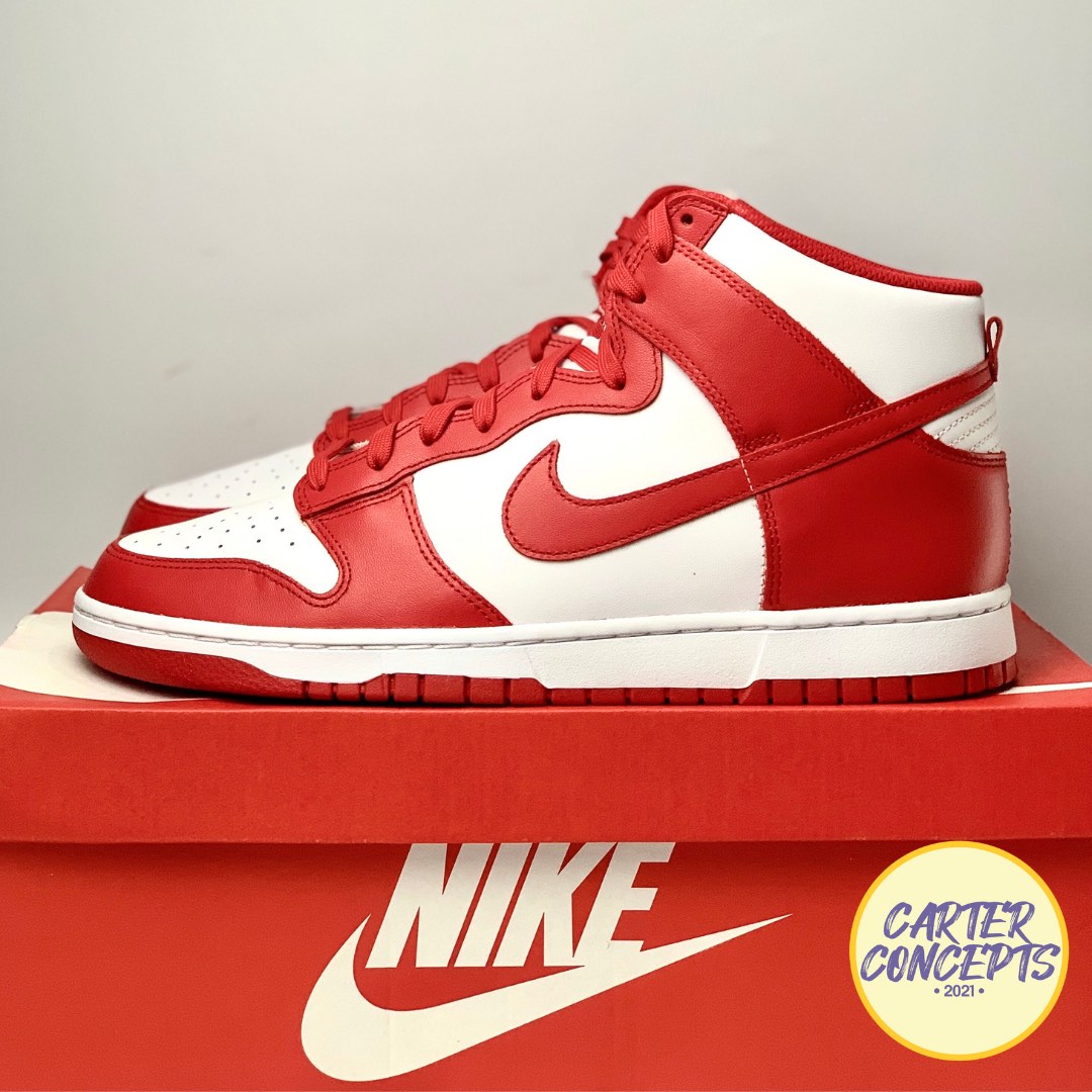 dunk high red 2021