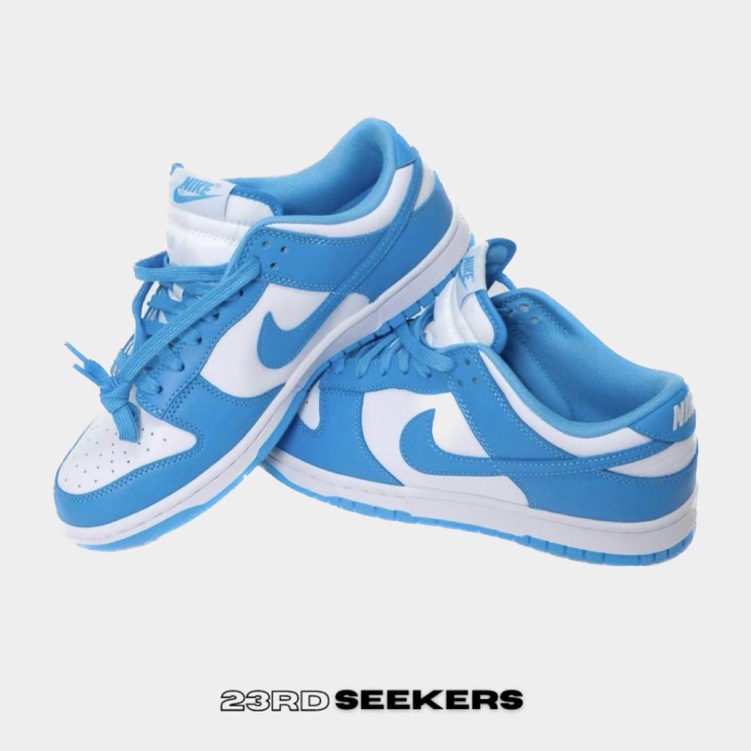Nike Dunk Low "UNC" (Category: Sneakers) located in Manila. Submitted by andreacap (Listing ID 1209075133, Image 3). Description: 🚨 ON HAND NIKE DUNKS 🚨 Nike Dunk Low “UNC” Size 8.5 *also availble for pre-orders* Available Sizes: 7/7.5/8/8.5/9/9.5/10/10.5/11/11.5/12 *ETA: 4-7 days once shipped* (sizes are subject to availability and price may change without prior notice) ✉️ DM me or 23RD Seekers on FB for more inquiries *actual photo posted* #2
