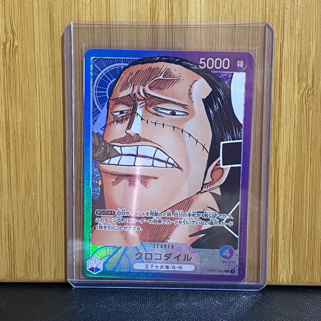 [OP01062] One Piece Crocodile Leader AA OP1, Hobbies & Toys, Toys