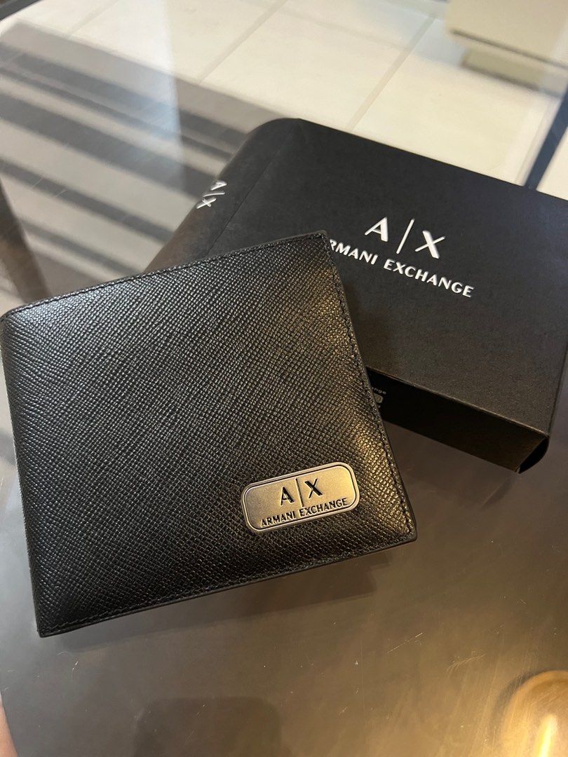 Armani exchange on sale wallet price