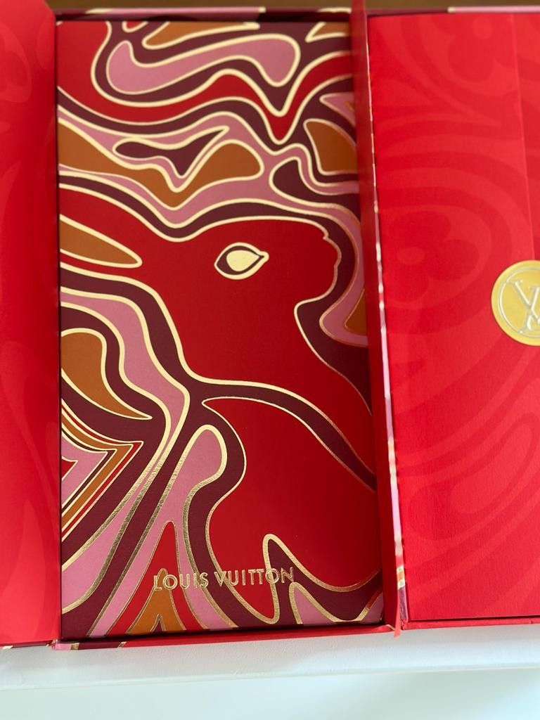 ORIGINAL LV 2023 RED ANGPOW PACKET WITH BOX, LV SLIDING BOX, RIBBON AND  CARD, AND PAPERBAG, Luxury, Accessories on Carousell