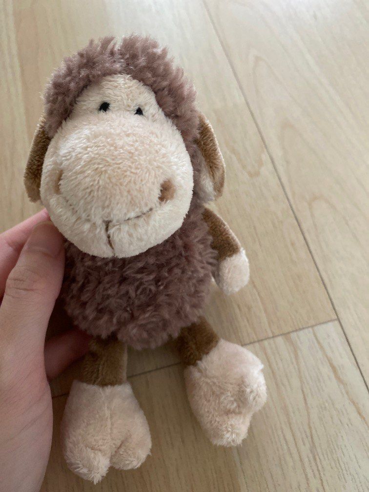 Original nici sheep and tiger plushie/keychain, Hobbies & Toys, Toys