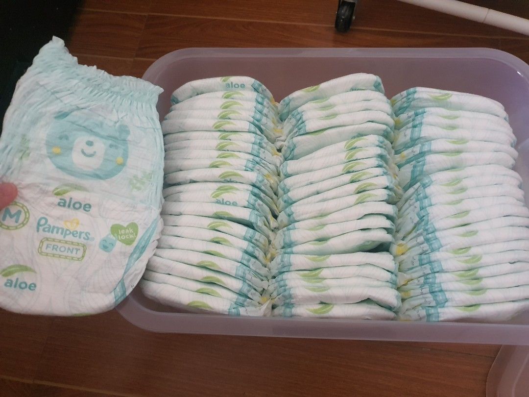 Pampers Baby Dry diaper pants, Babies & Kids, Bathing & Changing