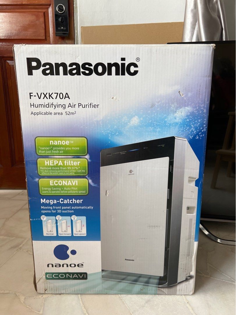 Panasonic air Purifier humidifier , TV & Home Appliances, Air Purifiers