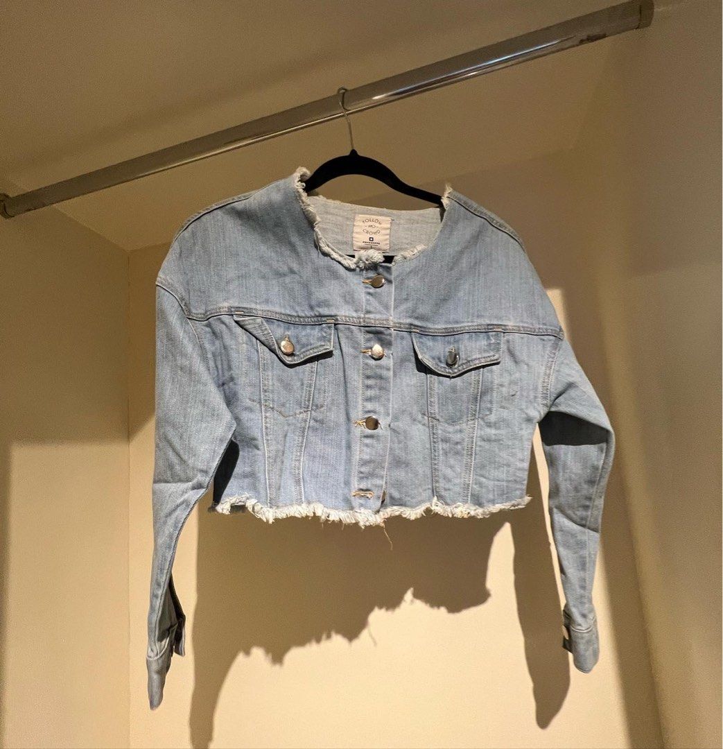Denim jacket top penshoppe price