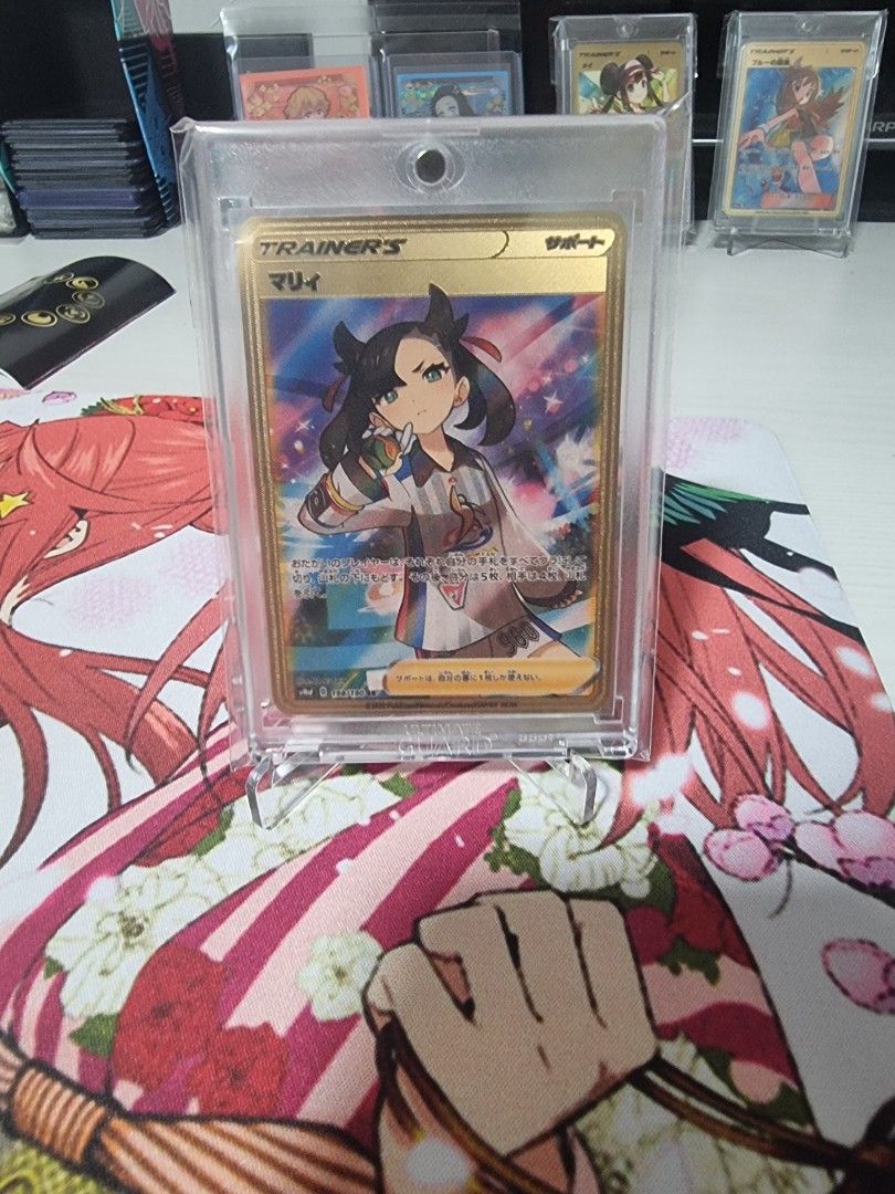 Pokemon Custom Metal Cards [Rosa,Marnie,Green,Acerola], Hobbies & Toys ...