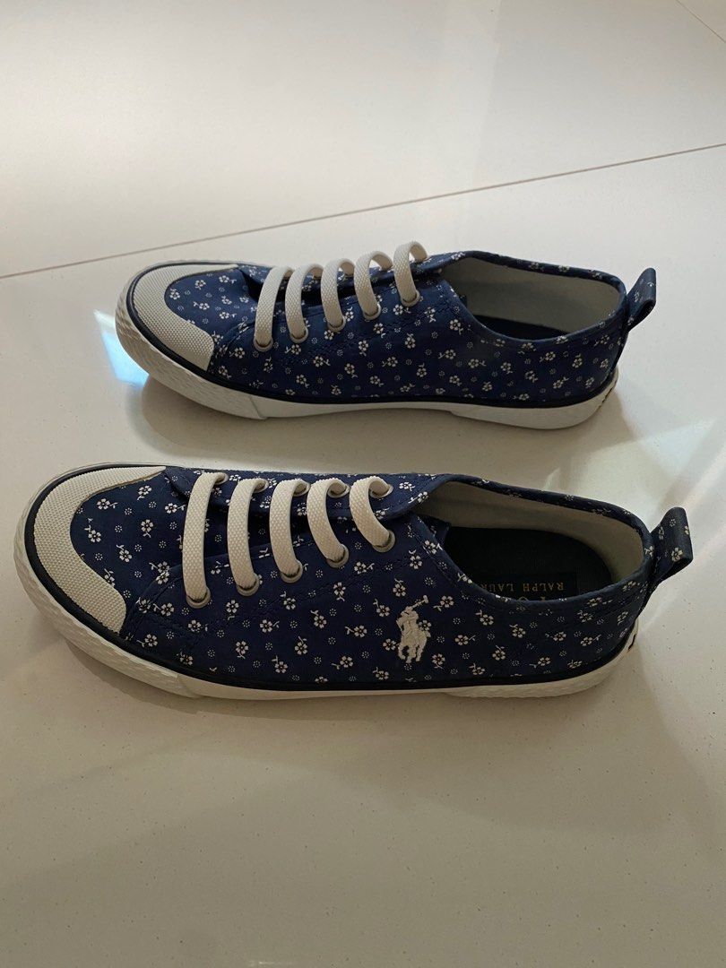 Ralph lauren floral best sale shoes
