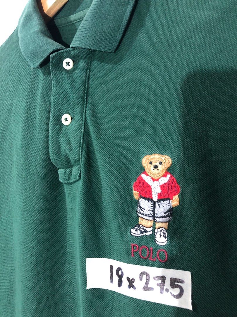 POLO TEDDY BEAR, Men's Fashion, Tops & Sets, Tshirts & Polo Shirts on