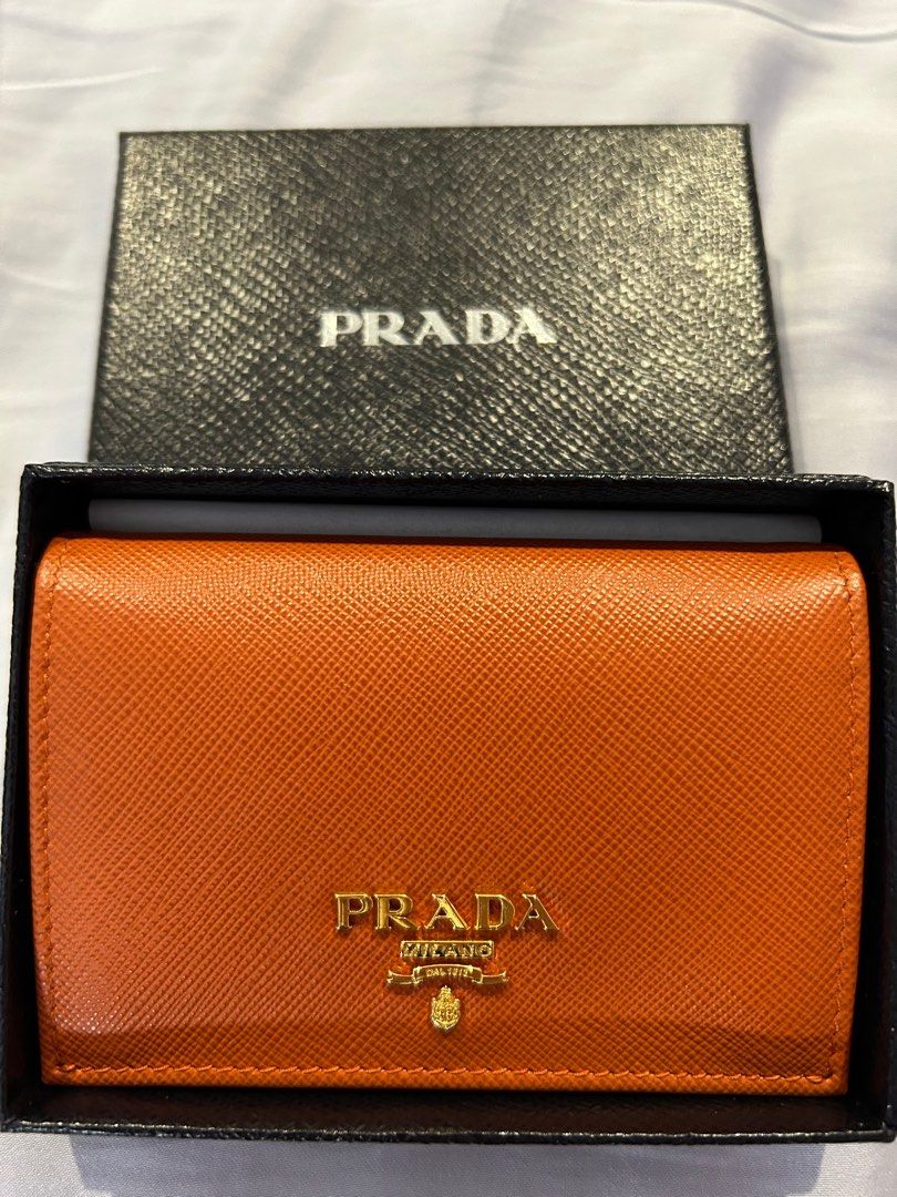 Prada Card Holder, Women's Fashion, Bags & Wallets, Wallets & Card