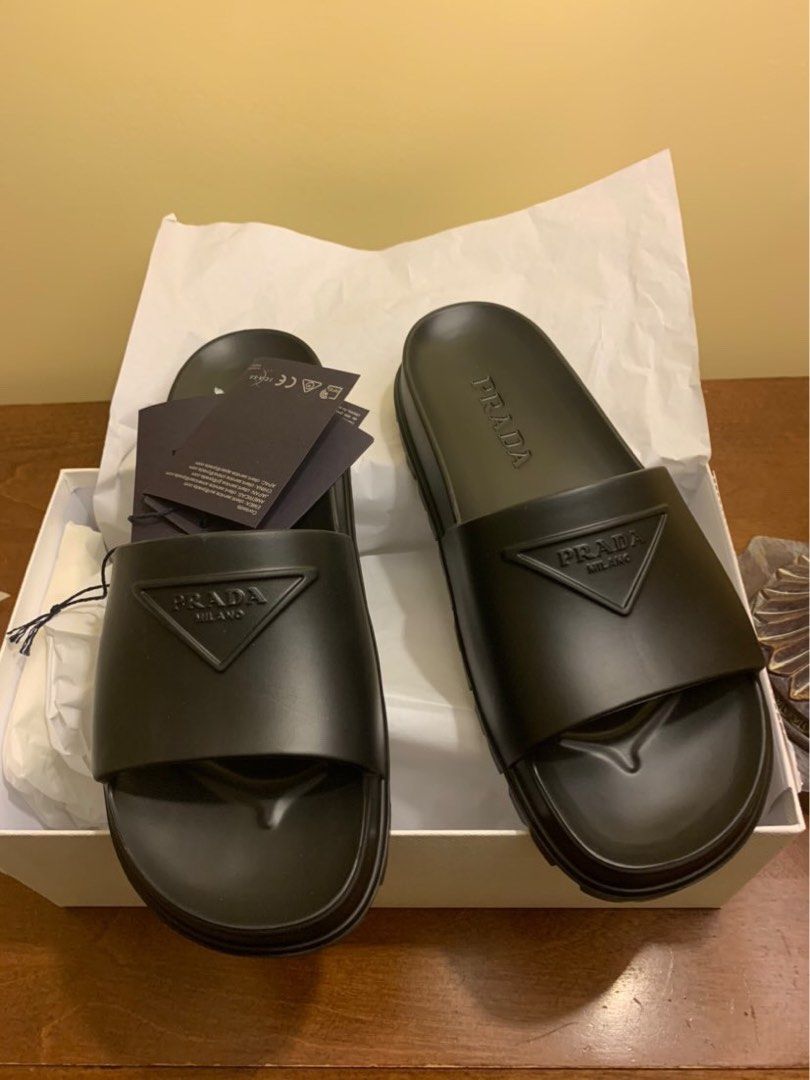 Prada women's shop pool slides