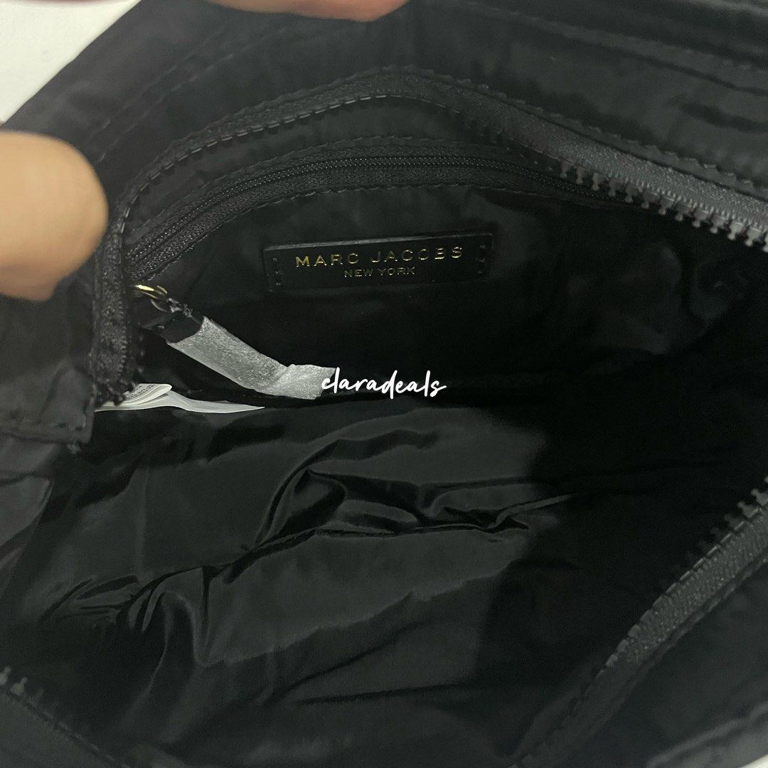 MJ Quilted Nylon Messenger Bag, Women's Fashion, Bags & Wallets, Cross