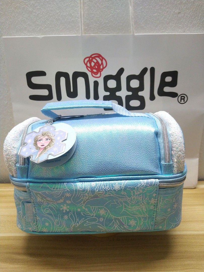 Ready stock Original Smiggle Frozen Elsa lunch bag