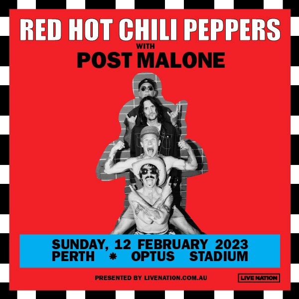 Red Hot Chili Peppers concert tickets, Tickets & Vouchers, Event