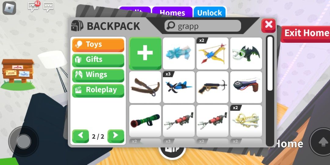Roblox Adopt Me Grappling Hook Sold Per Item, Video Gaming, Video Games, Others on Carousell