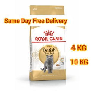 (SAME DAY FREE DELIVERY )🚚 🔥Royal Canin. BRITISH SHORTHAIR ADULTS 4KG / 10KG