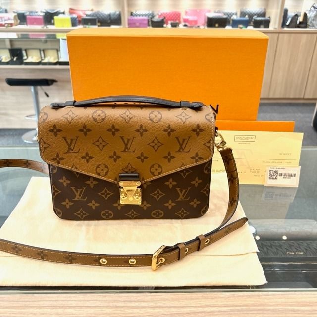 Louis Vuitton Pochette Metis Mini Epi Monogram Reverse 20*16*4cm