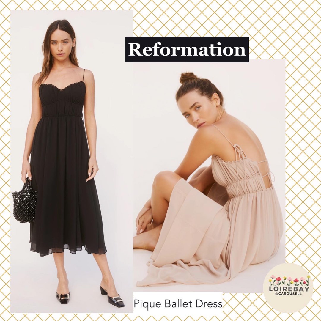 Reformation ballet dress top
