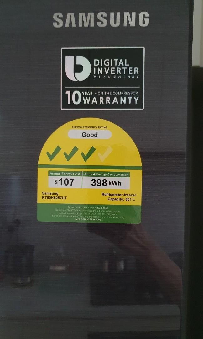 Samsung Top Mount Freezer 2 Door Refrigerator with Twin Cooling Plus