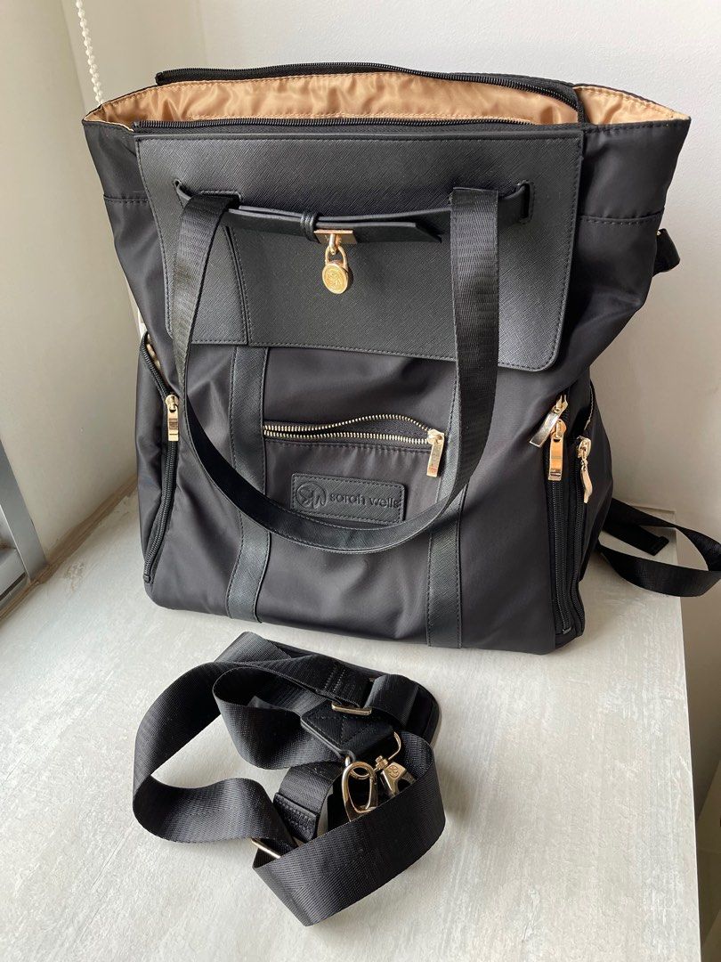 Sarah Wells Insulated Marie Pump bag, Women's Fashion, Bags & Wallets