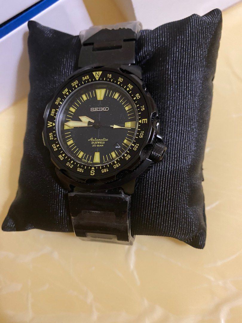 Seiko JDM Trek Monster SARB049 Yellow Automatic 6R15 Watch, Men's Fashion,  Watches & Accessories, Watches on Carousell