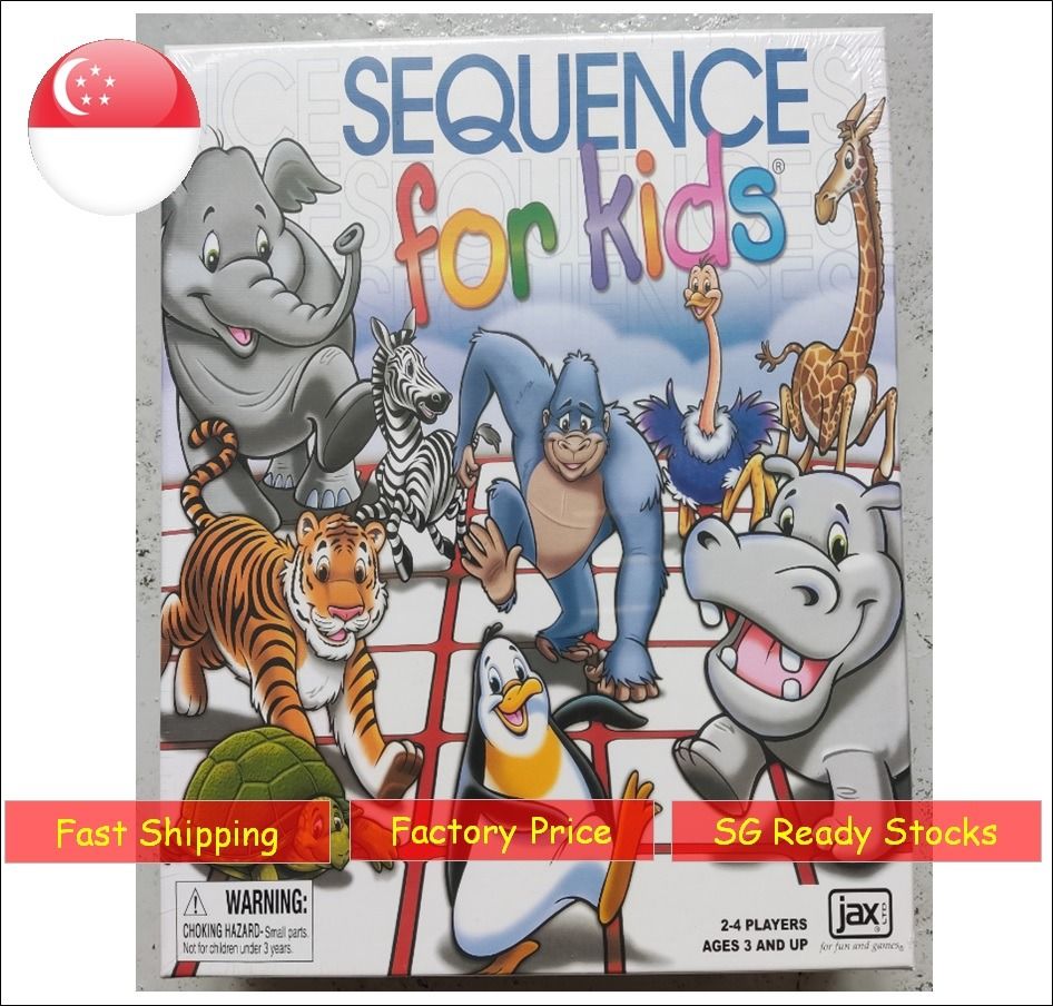 Sequence For Kids / Fun Game For Kids And Family, Hobbies & Toys, Toys ...