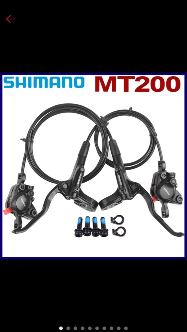 Shimano mt200 hydraulic brake, Sports Equipment, Bicycles & Parts ...