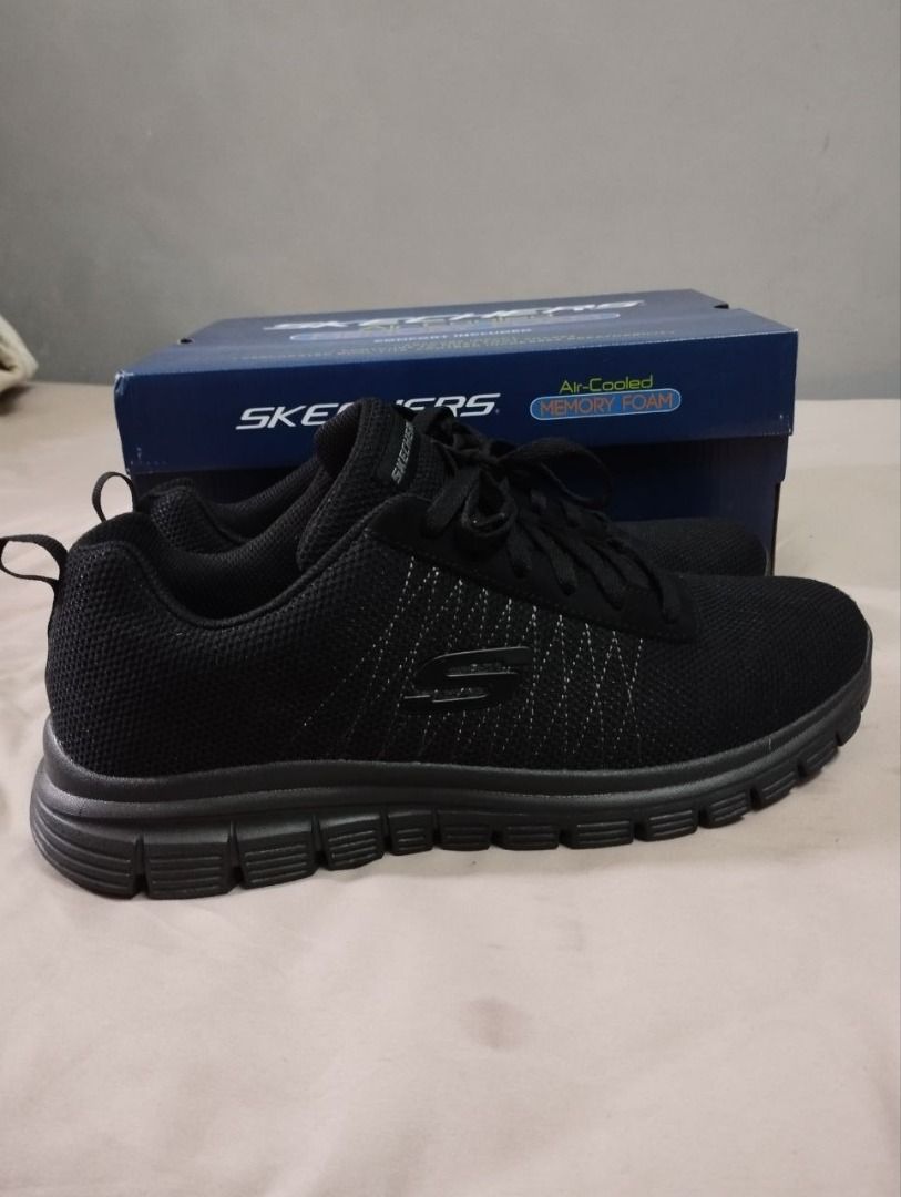 Skechers air cooled memory foam harga online