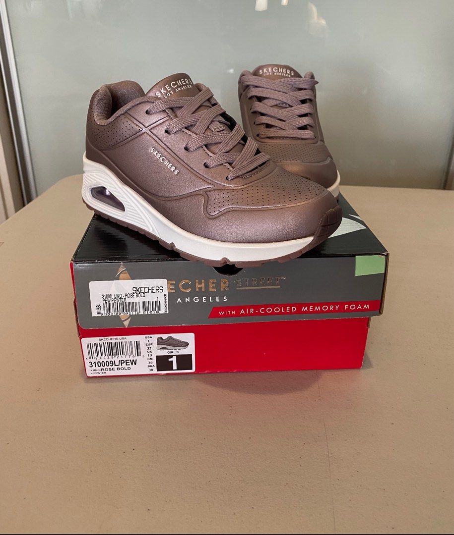 Skechers AirCooled Memory Foam Shoes, Women's Fashion, Footwear