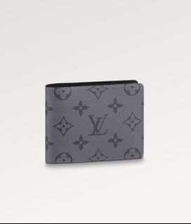 LV x YK Slender Wallet Monogram Eclipse - Men - Small Leather