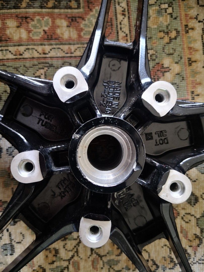 Mortor Rim Sniper V1 Ori Motor Rim, Motorcycles, Motorcycle Accessories on Carousell
