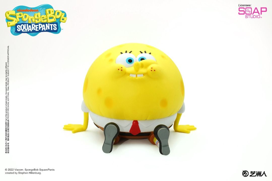 Soap Studio - SpongeBob SquarePants - Sponge Bubble Ball Figure